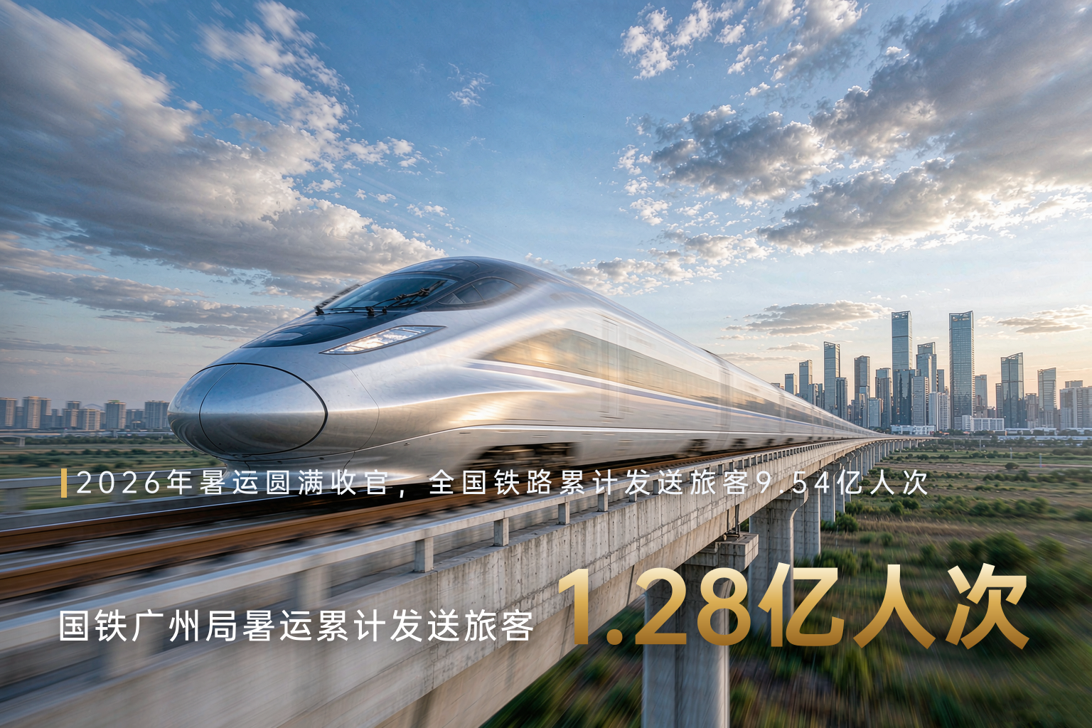 广东高铁暑运客流与高铁站灯箱广告媒体封面